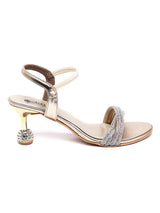 Starry Night Delco's Kitten Heel Sandal