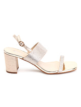 Delco Jewel Chic Block Heel Pumps