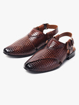 Twilight Elegance Peshawari Sandals