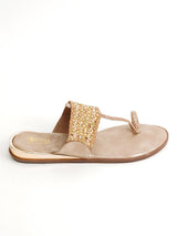 Delco Fancy Party Wedge Chappal