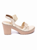 Stride in Style: Delco's Block Heel Sandals