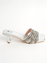 Delco GlitterGlow Kitten Heels