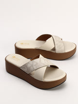Chic Comfort Platform Slip-Ons