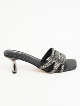 Delco GlitterGlow Kitten Heels