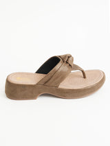 Delco Open Toe Knotted Chappals