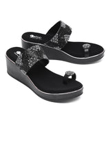 Glamorous Steps: Delco's Platform Chappal