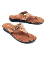 Delco Suede Fancy Flats