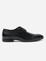 Signature Derby Leather Lace-Up Shoes