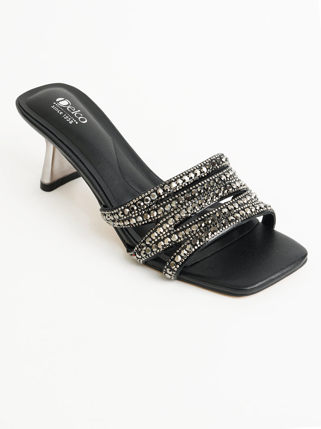 Delco GlitterGlow Kitten Heels