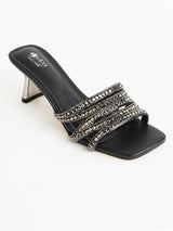 Delco GlitterGlow Kitten Heels