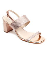 Delco Jewel Chic Block Heel Pumps