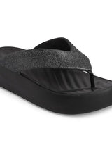 Getaway Platform Glitter Flip