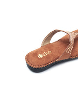 Delco Suede Fancy Flats