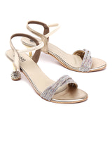 Starry Night Delco's Kitten Heel Sandal