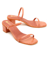 Delco Block Heel Slip On