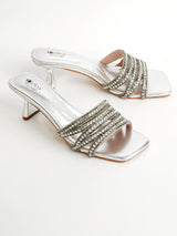 Delco GlitterGlow Kitten Heels