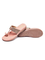 Starlight Stroll: Delco Suede Fancy Chappal