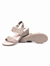 Elevated Ease: Delco's Platform Sandals