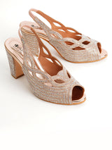 Delco Party Sparkle Heels