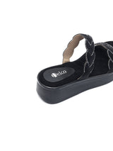 Delco Comfort evening Wear Platform Slip ons