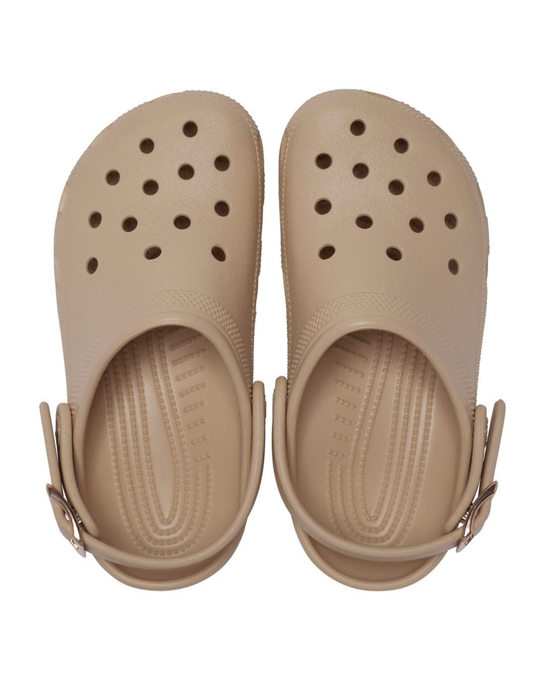Classic Metallic Buckle Clog