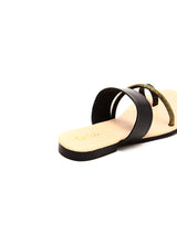 Delco Evening Wear Flat Slip-Ons
