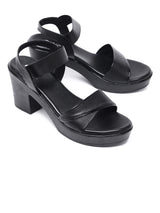Stride in Style: Delco's Block Heel Sandals