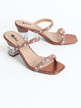 Delco Muse Block Heel Slip-Ons