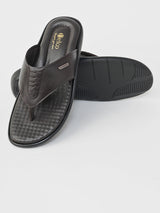 Delco Men Breeze Leather Chappal