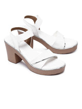 Stride in Style: Delco's Block Heel Sandals