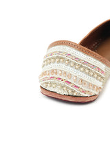 Delco Pearl Rainbow Beaded Juti