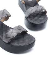 Delco Comfort evening Wear Platform Slip ons