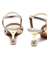 Starry Night Delco's Kitten Heel Sandal