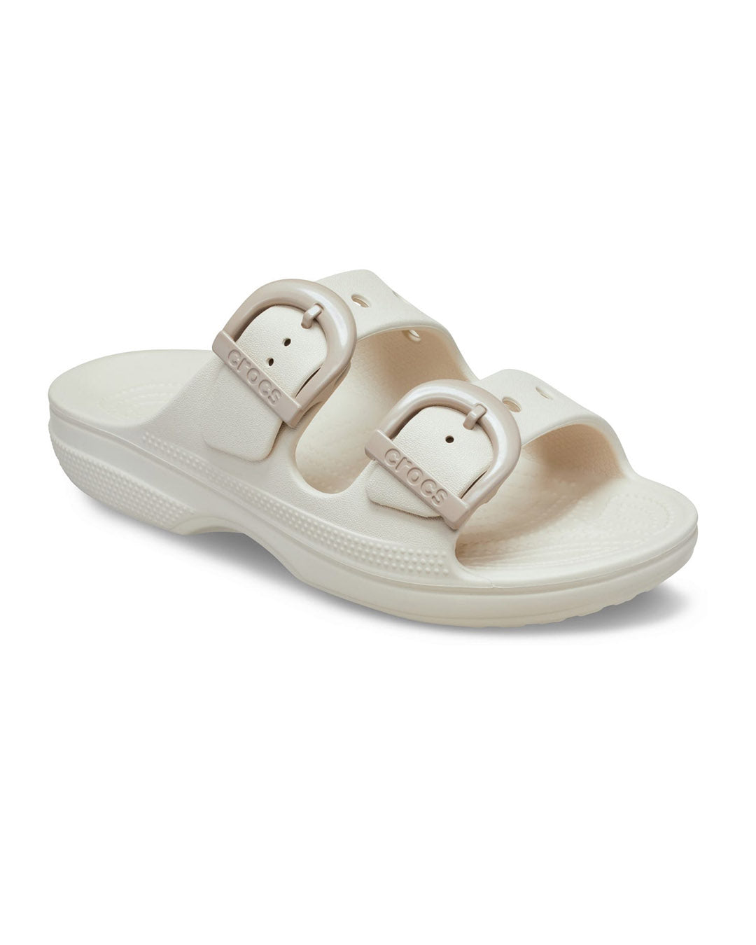SATURDAY ENAMEL BUCKLE SANDAL
