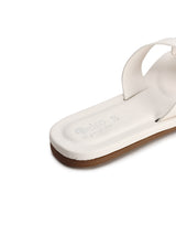 Cross Flat Slip-Ons with Buckle