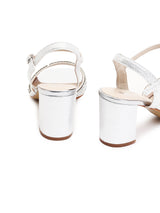 Delco Sparkle Glam Block Heel Sandals