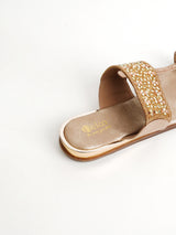 Delco Fancy Party Wedge Chappal