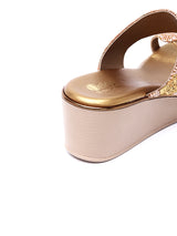 Glamorous Steps: Delco's Platform Chappal