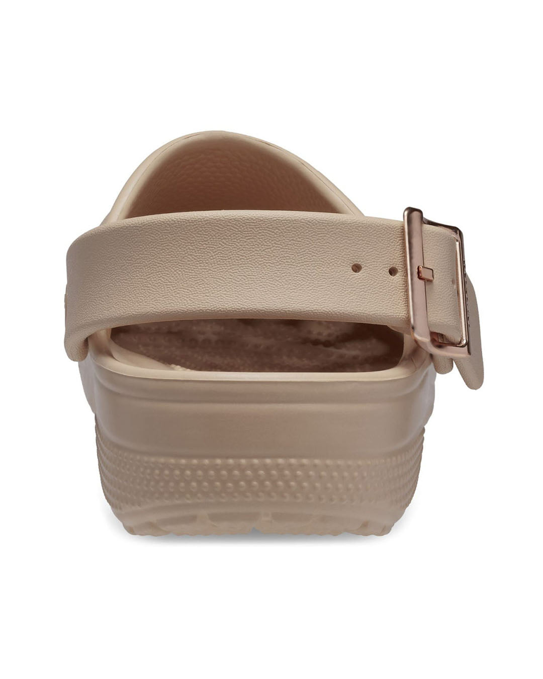 Classic Metallic Buckle Clog
