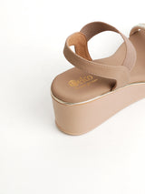 Delco GlamRise Platform Sandals