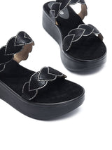 Delco Comfort evening Wear Platform Slip ons