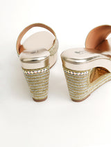 Delco Glitter Platform Heels