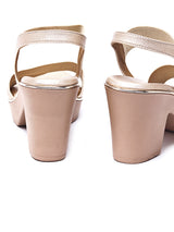 Stride in Style: Delco's Block Heel Sandals