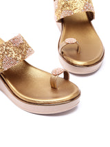 Glamorous Steps: Delco's Platform Chappal
