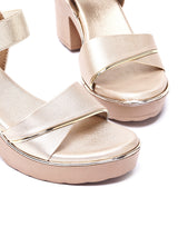 Stride in Style: Delco's Block Heel Sandals