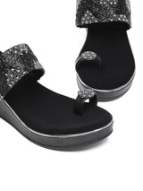 Glamorous Steps: Delco's Platform Chappal