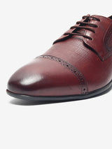 Delco Mens Elegante Semi-Brogues Derby