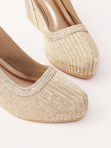 Delco Stone Embellished Chappals
