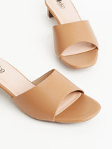 Delco Block Heel Mules