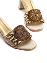 Casual Chic Muse Block Heel Slip-Ons